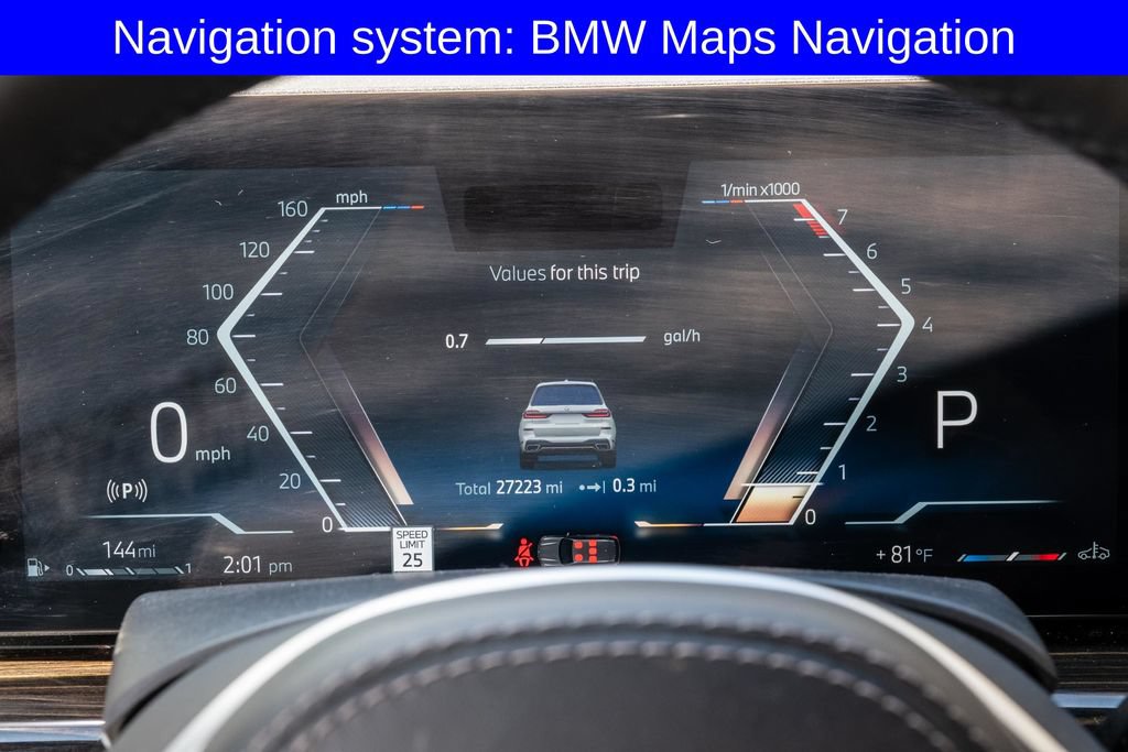 Used 2025 BMW X7 xDrive40i w/ M Sport Package AWD/4WD image 4