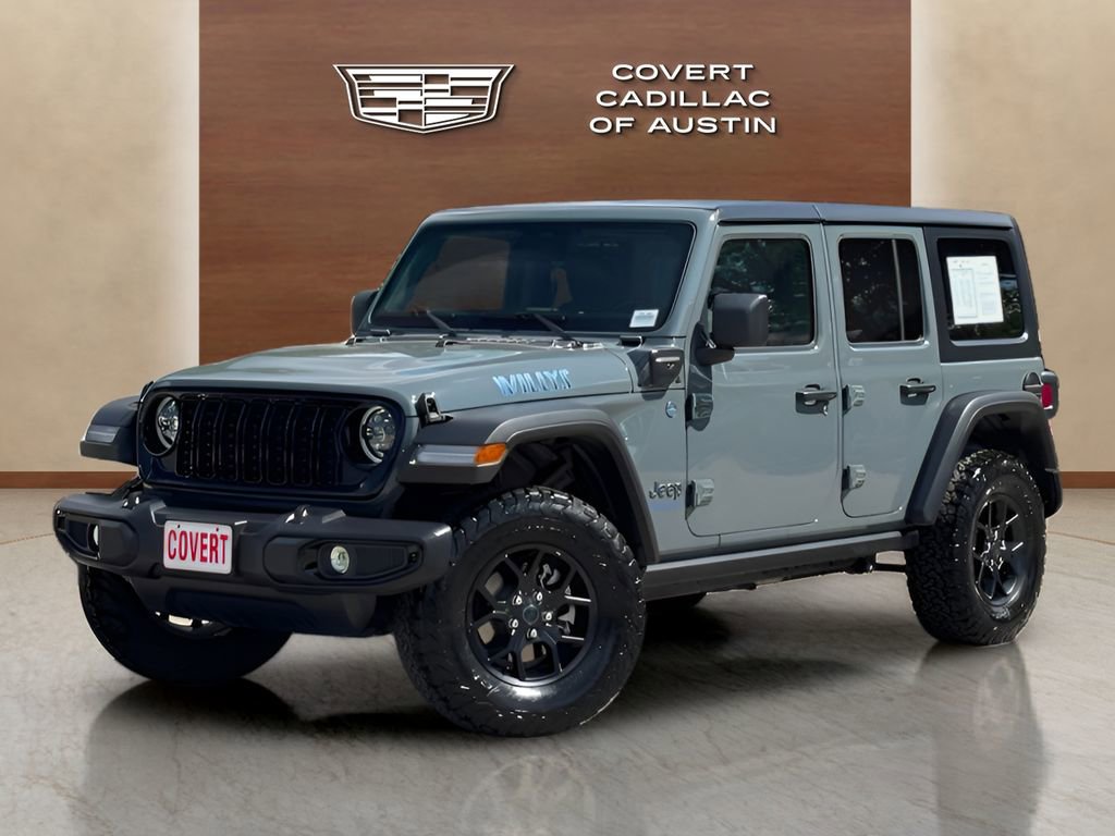 Used 2025 Jeep Wrangler Unlimited Sport S 4xe AWD/4WD video 1