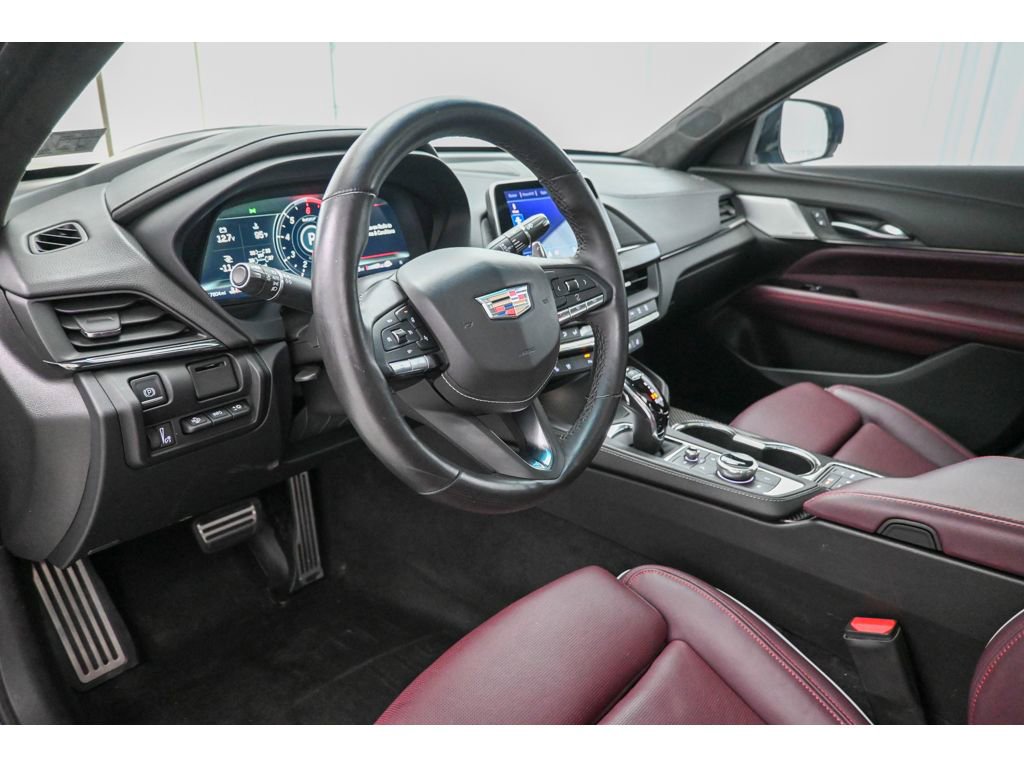 Certified 2023 Cadillac CT4 V w/ LPO, ONYX Package image 9