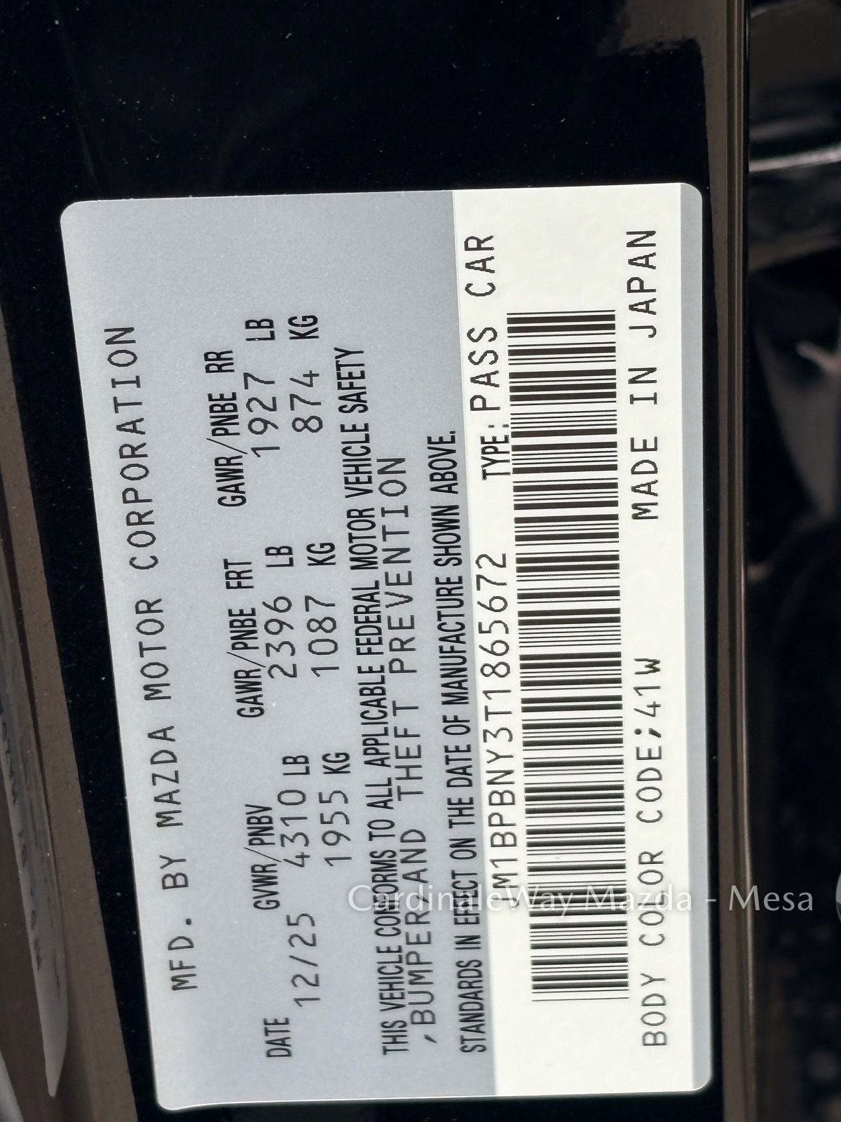 New 2026 MAZDA MAZDA3 Hatchback w/Premium Plus Pkg image 22