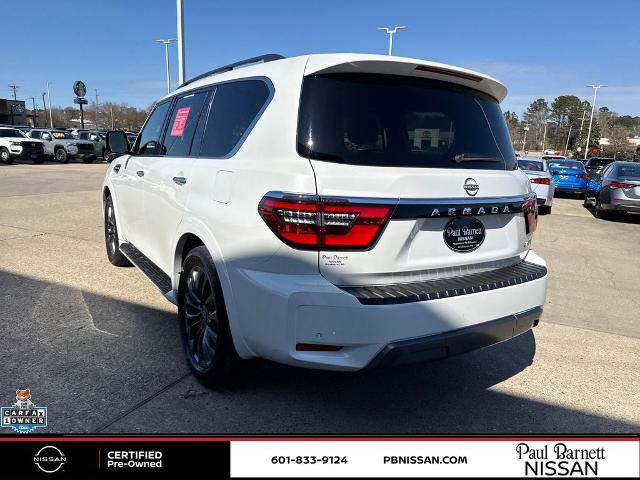 Certified 2024 Nissan Armada Platinum w/ Captain's Chairs Package video 4