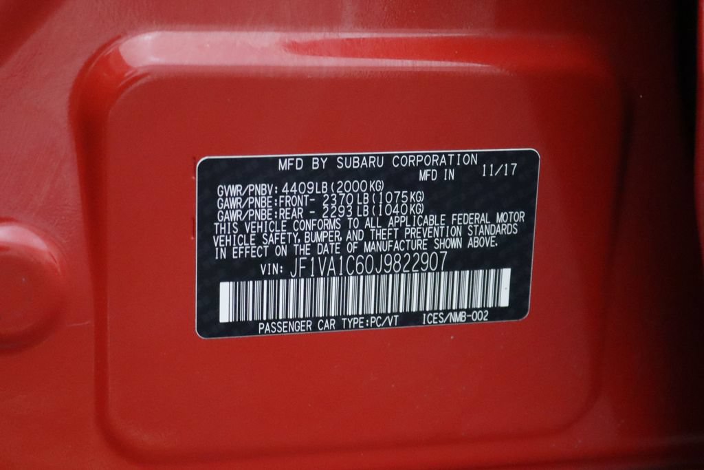 Used 2018 Subaru WRX Premium AWD/4WD image 35