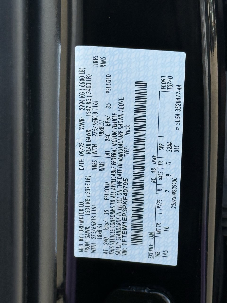 Used 2023 Ford F150 XLT w/ Equipment Group 302A High AWD/4WD image 29