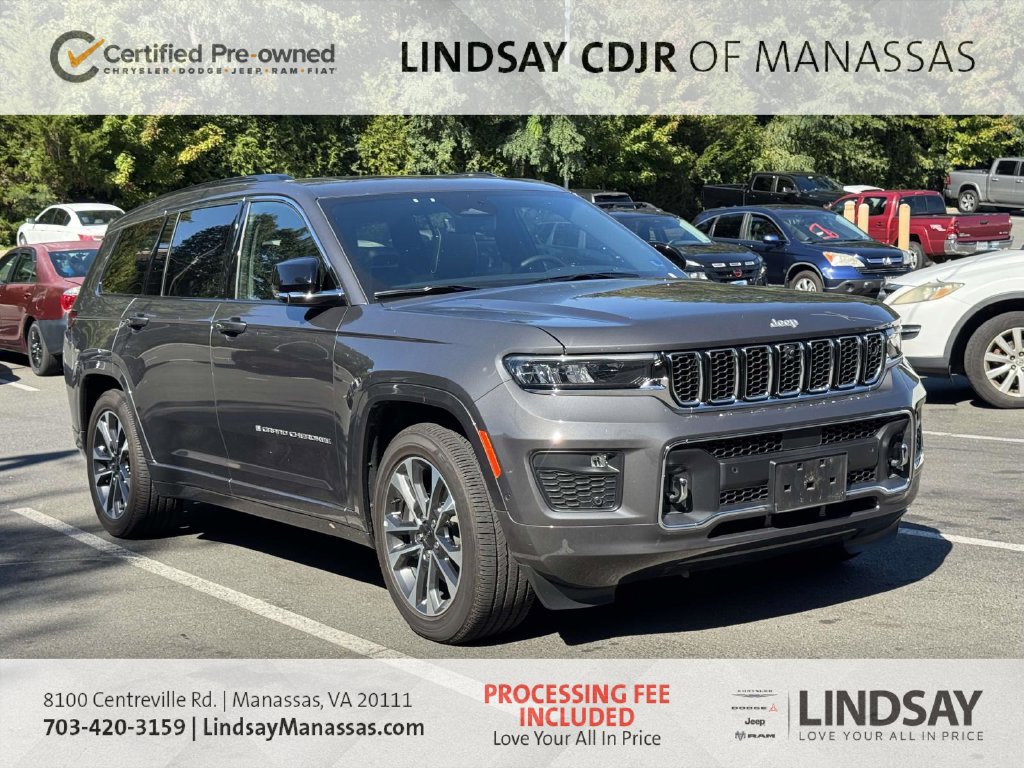 Used 2025 Jeep Grand Cherokee L Overland w/ Advanced Protech Group III AWD/4WD image 1