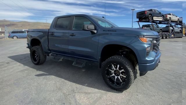 Used 2024 Chevrolet Silverado 1500 Custom w/ LPO, Dark Essentials Package AWD/4WD image 2
