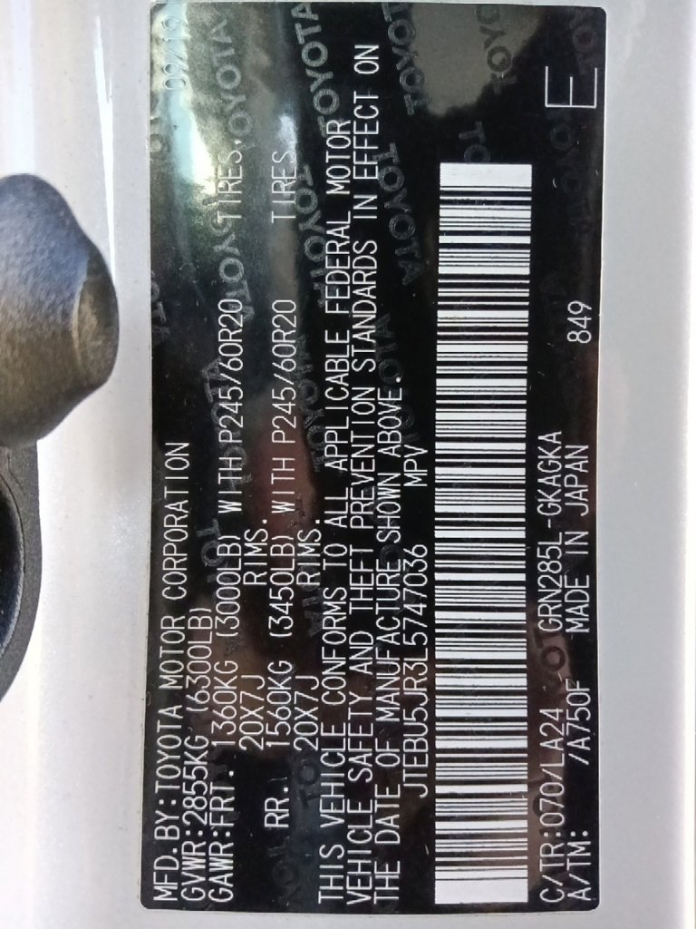 Used 2020 Toyota 4Runner Limited image 36