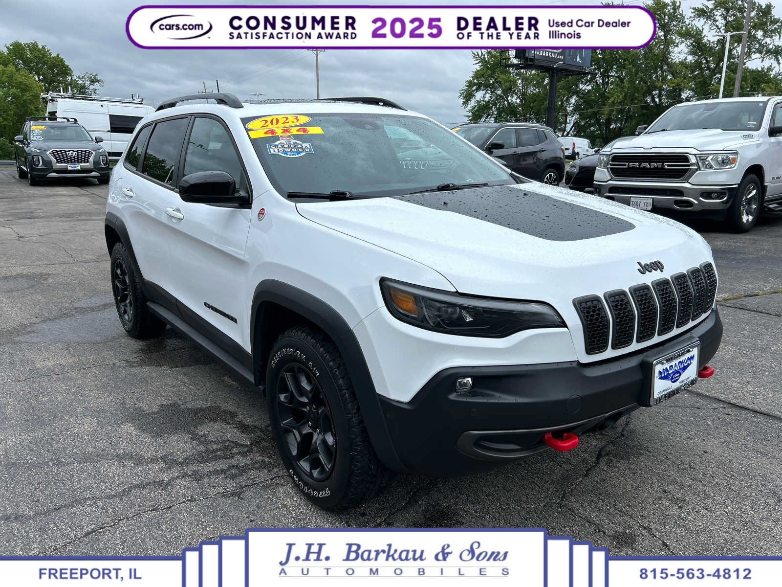 Used 2023 Jeep Cherokee Trailhawk w/ Sun & Sound Group