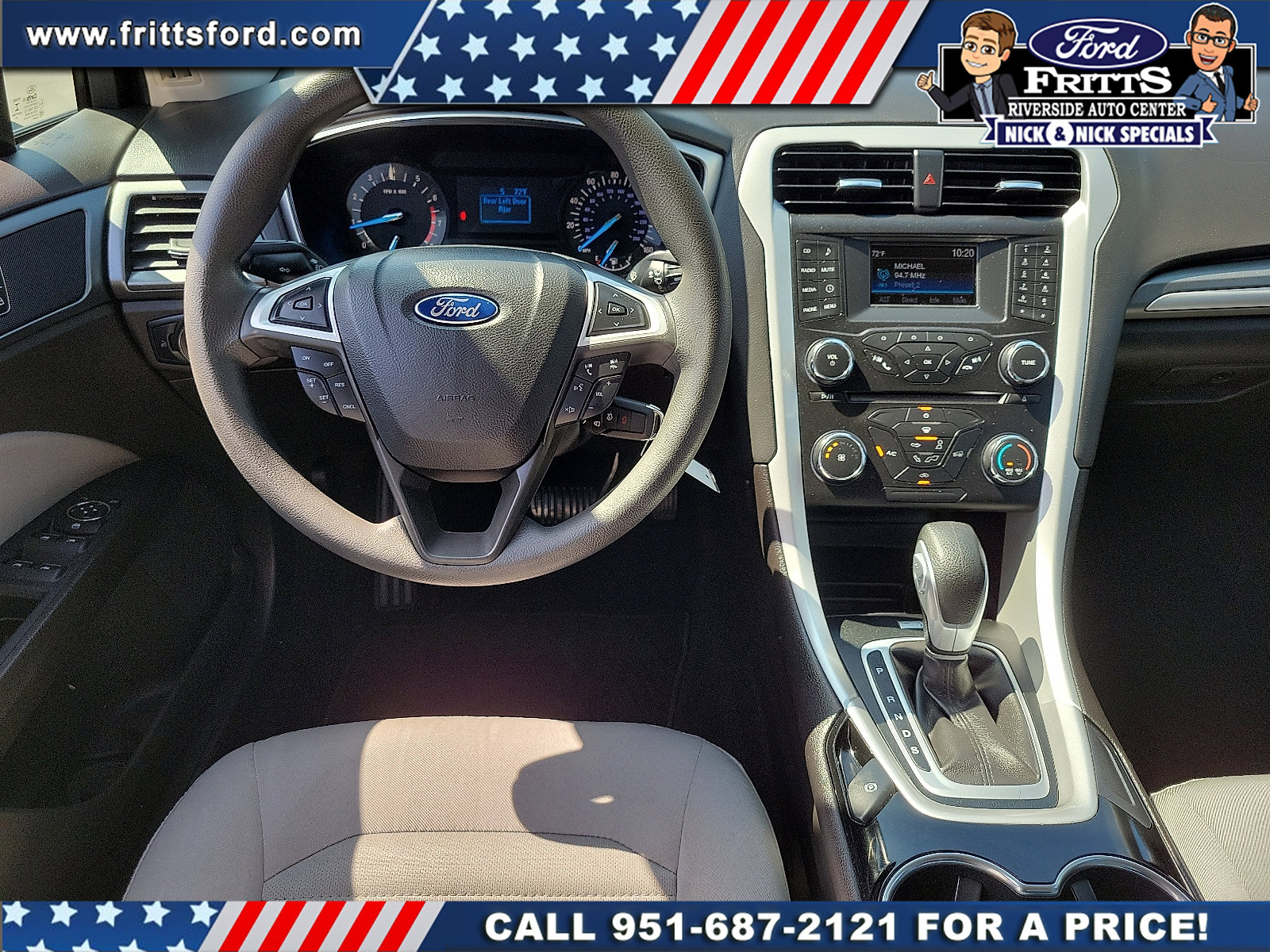 Used 2014 Ford Fusion S FWD image 5
