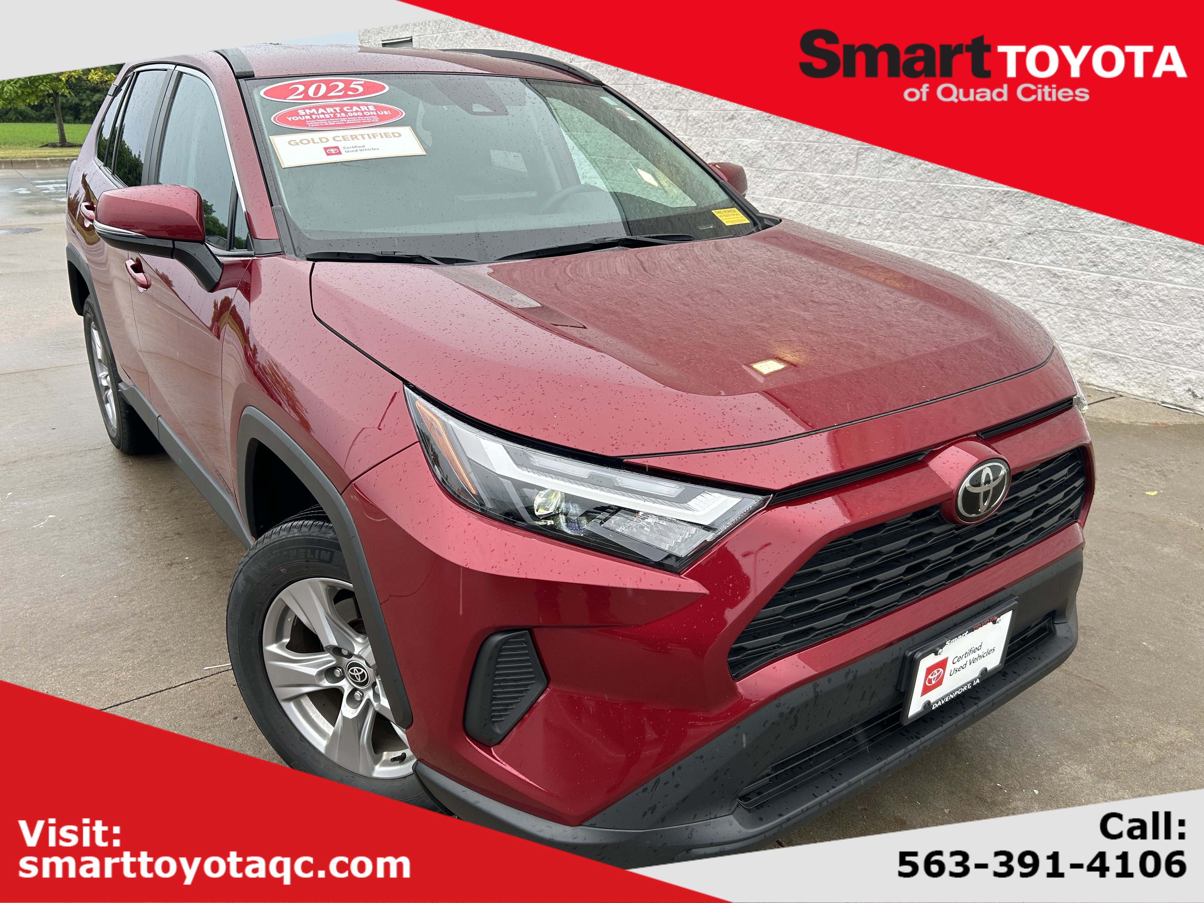 Certified 2025 Toyota RAV4 XLE