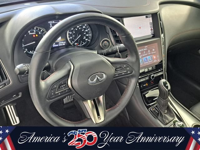 Used 2022 INFINITI Q60 Red Sport 400 w/ Carbon Fiber Package RWD image 14