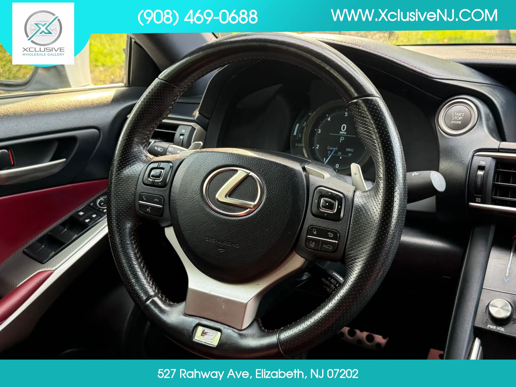 Used 2017 Lexus IS 200t F Sport w/ F Sport Package RWD image 11
