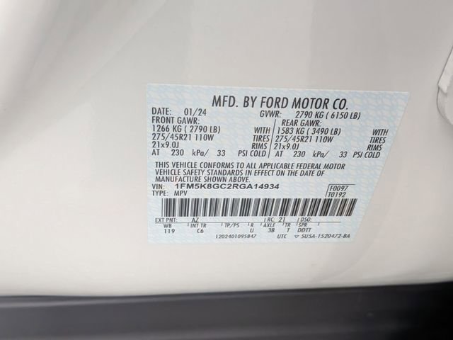 Used 2024 Ford Explorer ST w/ Equipment Group 401A AWD/4WD image 41