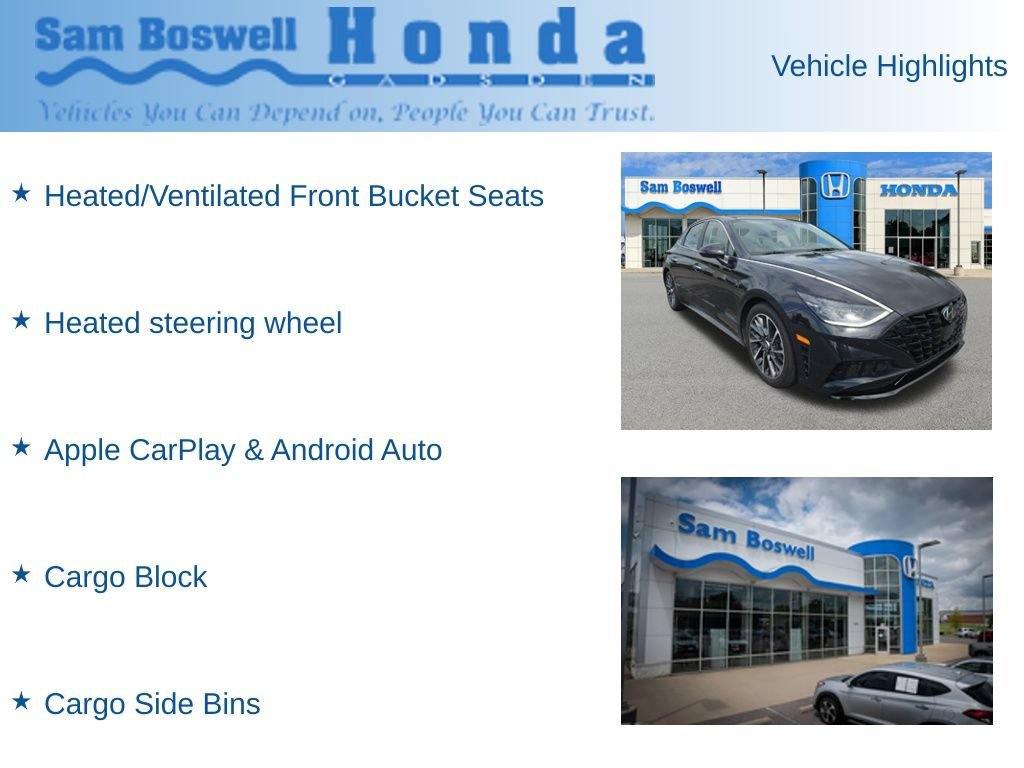 Used 2023 Hyundai Sonata Limited w/ Preferred Accessory Package FWD image 6