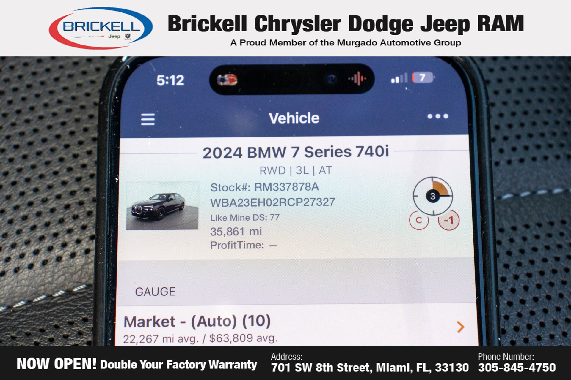 Used 2024 BMW 740i RWD image 41