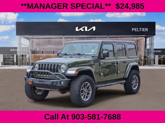 Used 2021 Jeep Wrangler Unlimited Sport image 3