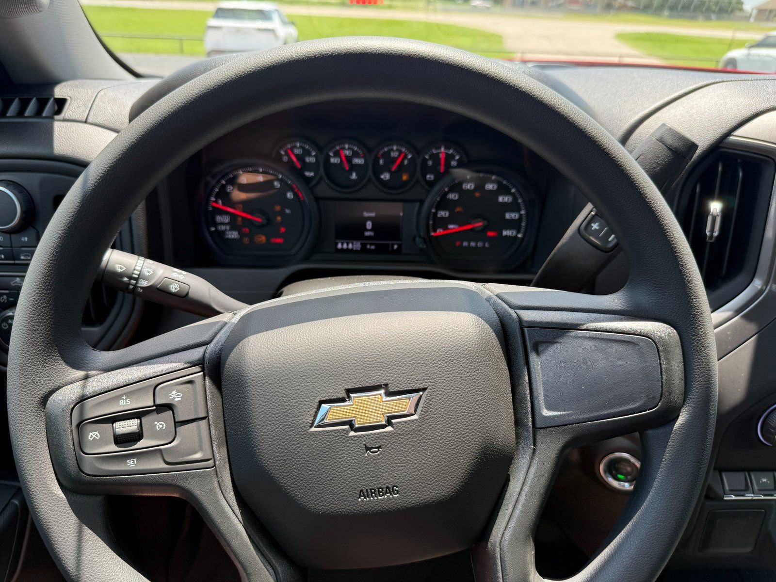 New 2025 Chevrolet Silverado 1500 Custom w/ Turbomax Blackout Package AWD/4WD image 13