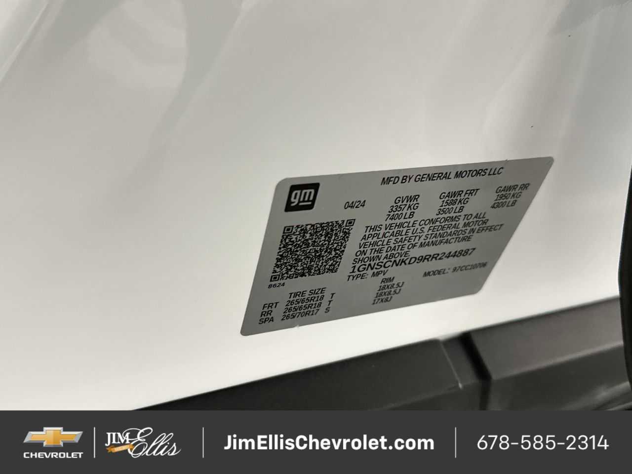 Certified 2024 Chevrolet Tahoe LT image 30