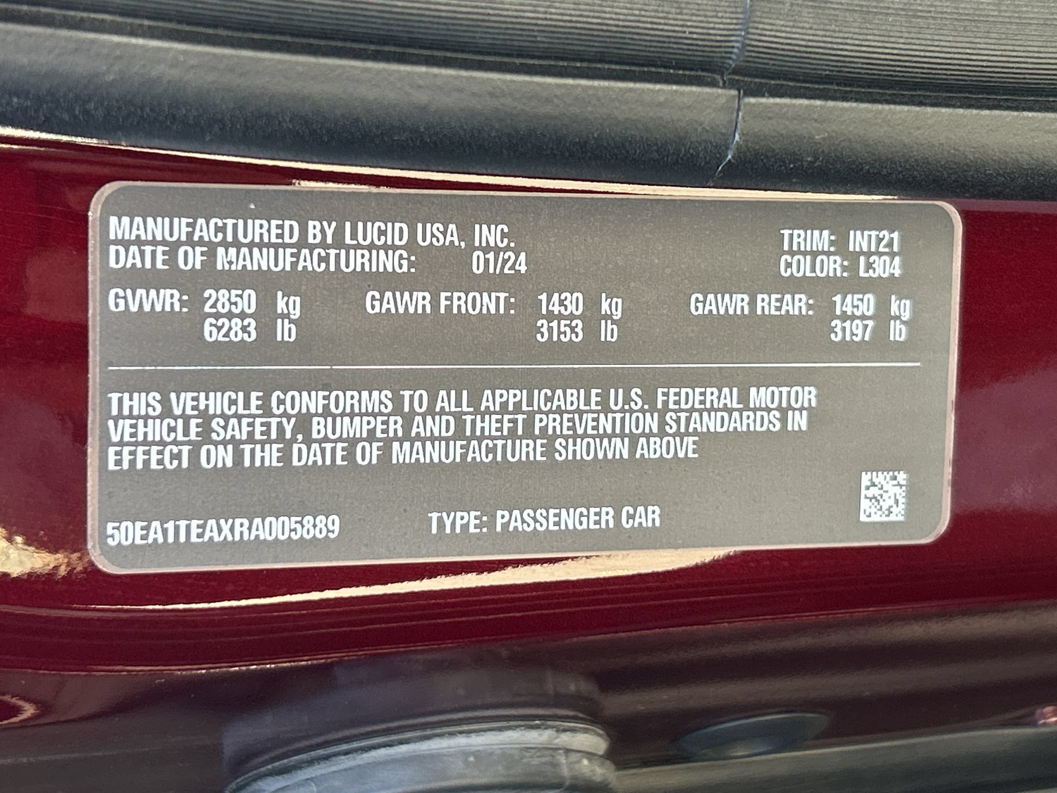 Used 2024 Lucid Air Touring AWD/4WD image 27