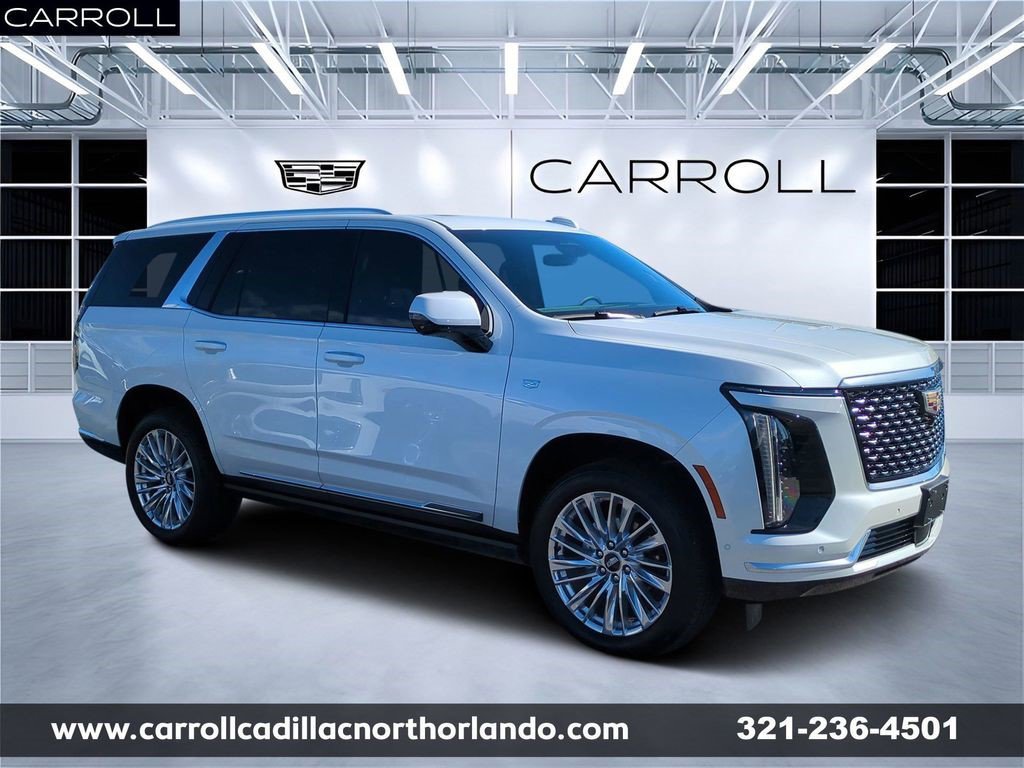 Certified 2025 Cadillac Escalade Premium Luxury w/ LPO, Floor Liner Package