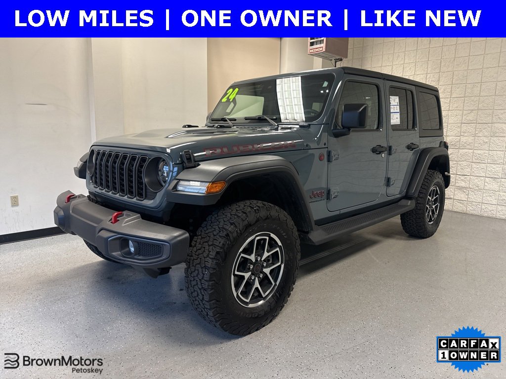 Used 2024 Jeep Wrangler Unlimited Rubicon w/ Convenience Group