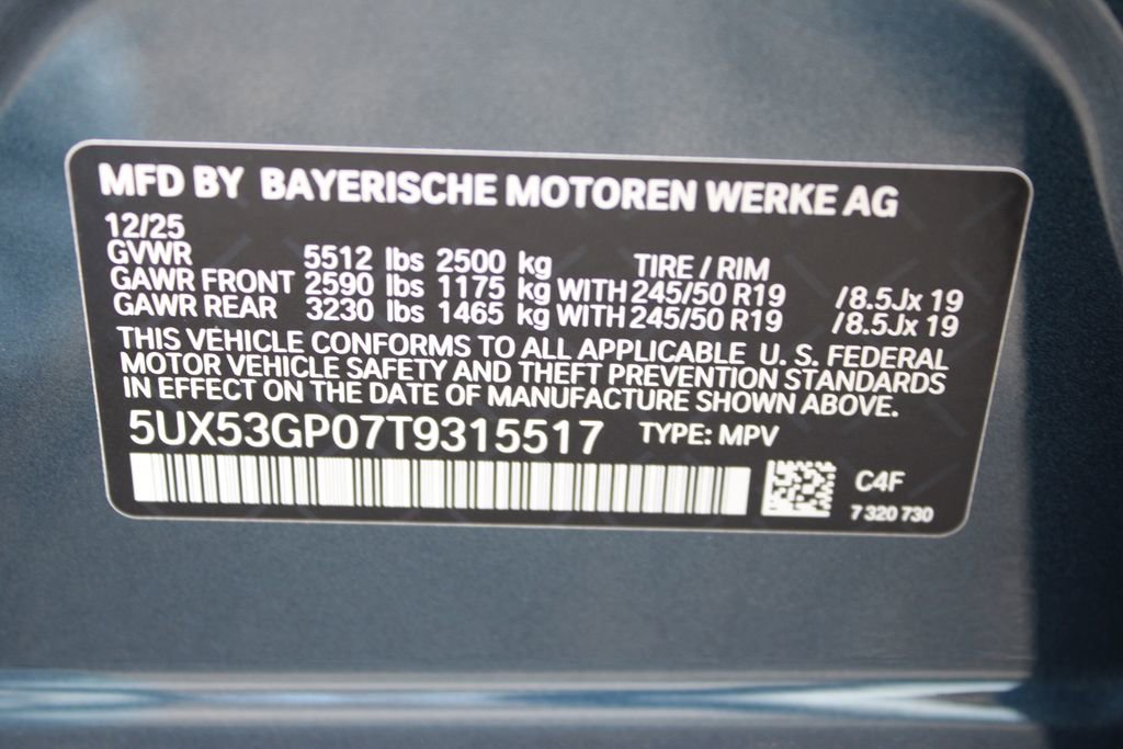 New 2026 BMW X3 xDrive30 w/ Premium Package image 56