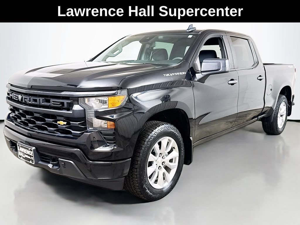 Certified 2023 Chevrolet Silverado 1500 Custom AWD/4WD image 1