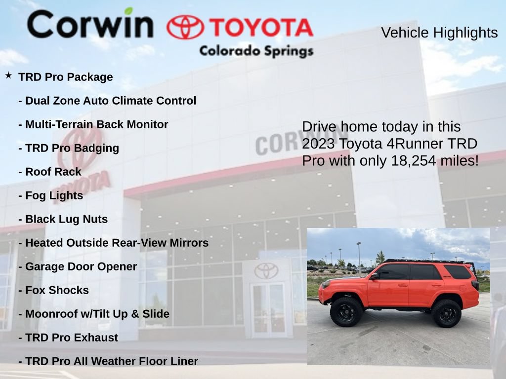Used 2023 Toyota 4Runner TRD Pro AWD/4WD image 6