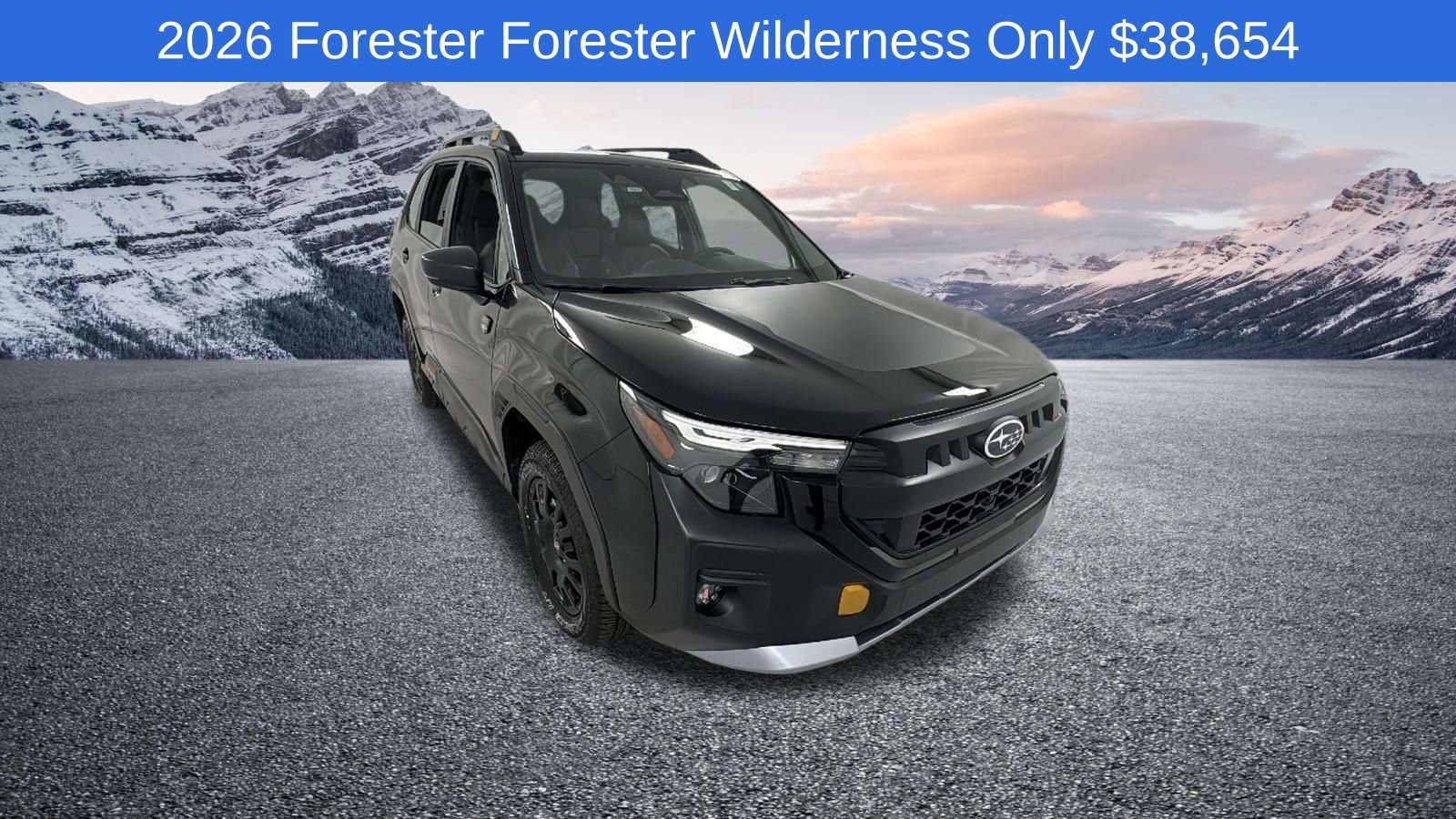 New 2026 Subaru Forester Wilderness