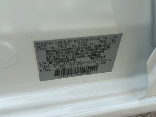 New 2025 Nissan Versa SV w/ Trunk Package image 34