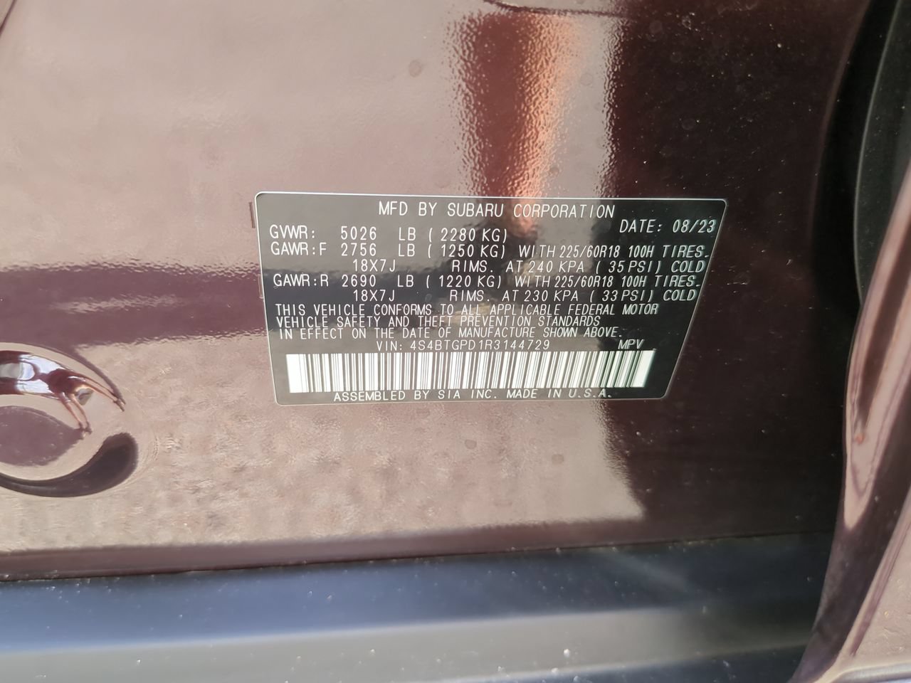 Used 2024 Subaru Outback Touring XT w/ Popular Package #2 AWD/4WD image 30