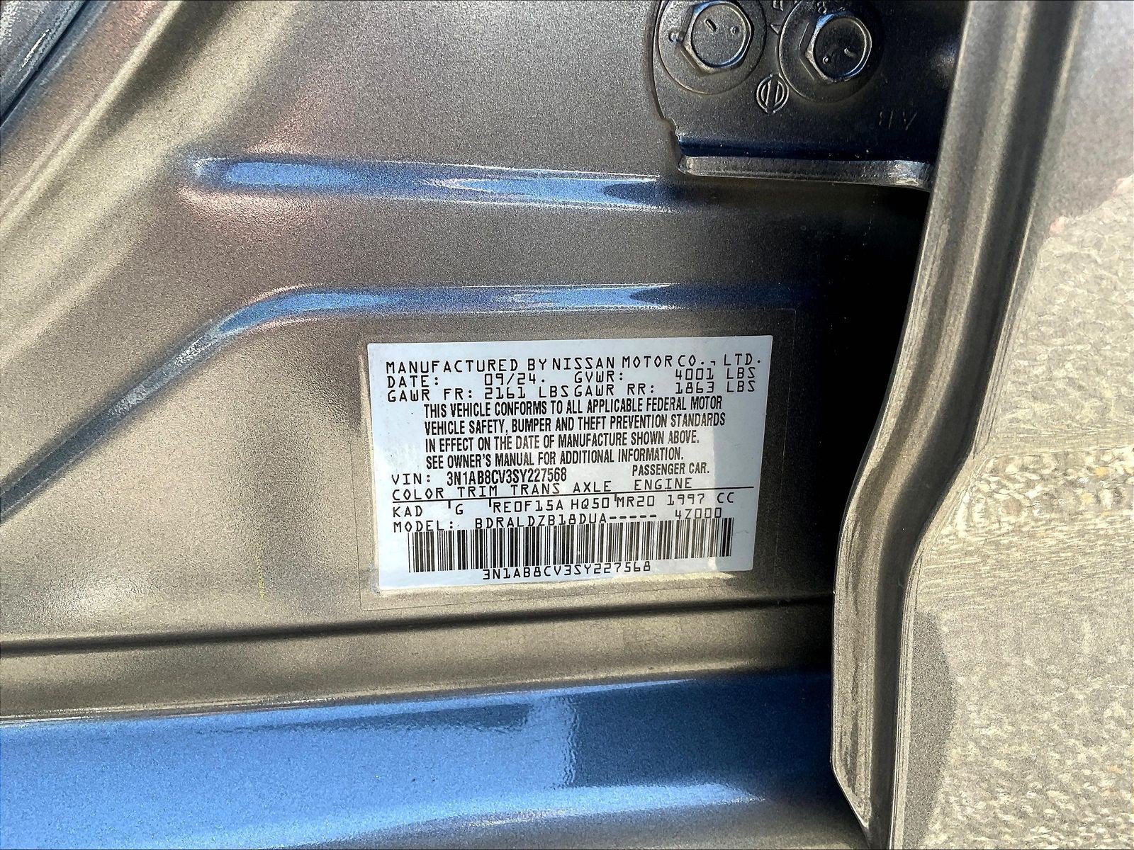 Certified 2025 Nissan Sentra SV w/ Lighting Package FWD image 21