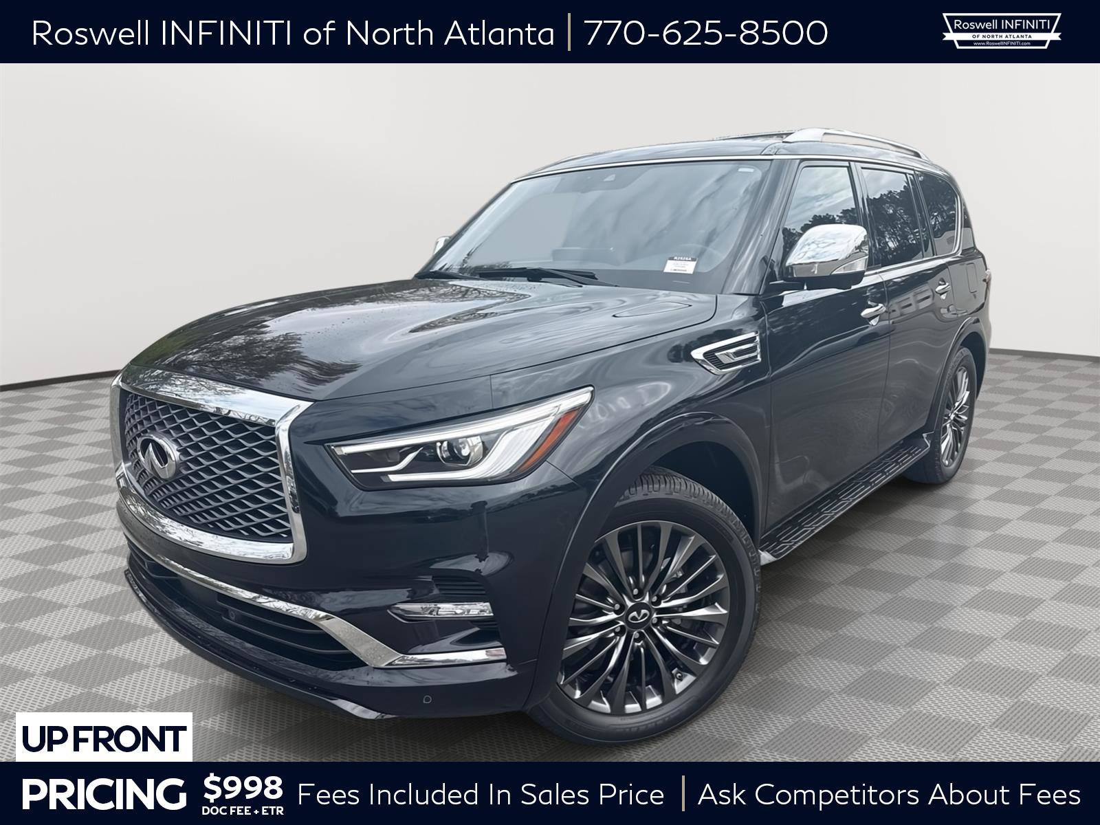 Used 2023 INFINITI QX80 Sensory w/ Cargo Package AWD/4WD image 1