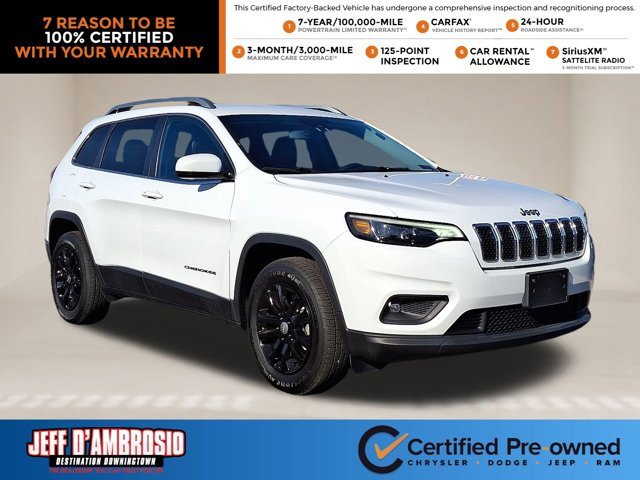 Certified 2021 Jeep Cherokee Latitude Plus