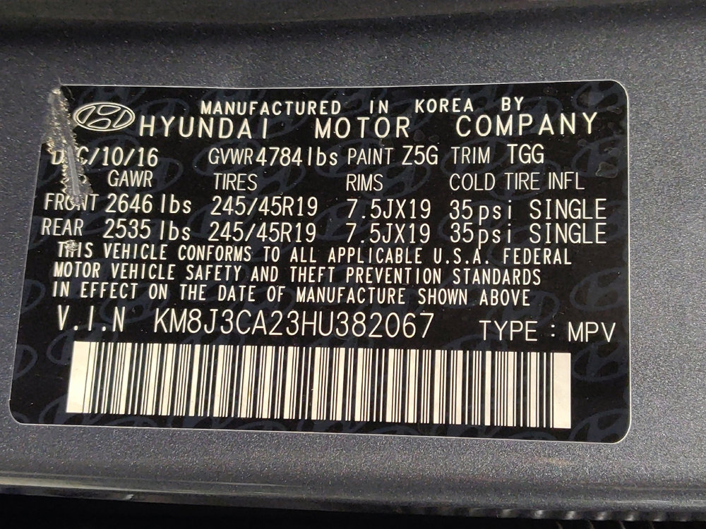 Used 2017 Hyundai Tucson Sport w/ Cargo Package image 33