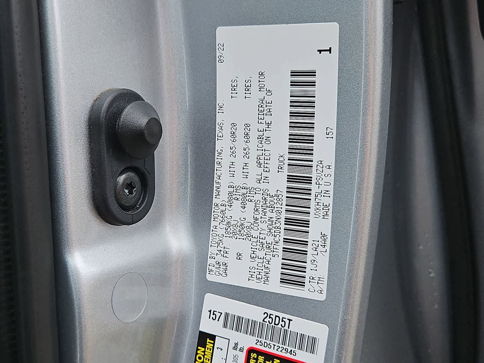 Used 2022 Toyota Tundra Platinum image 38