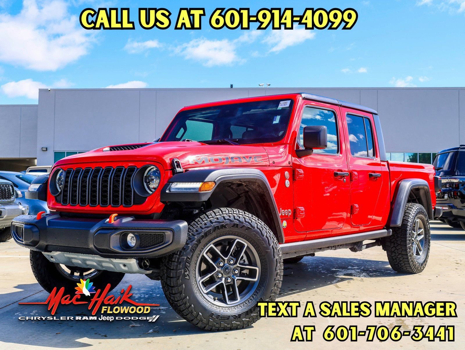 Used 2024 Jeep Gladiator Mojave w/ Safety Group image 1