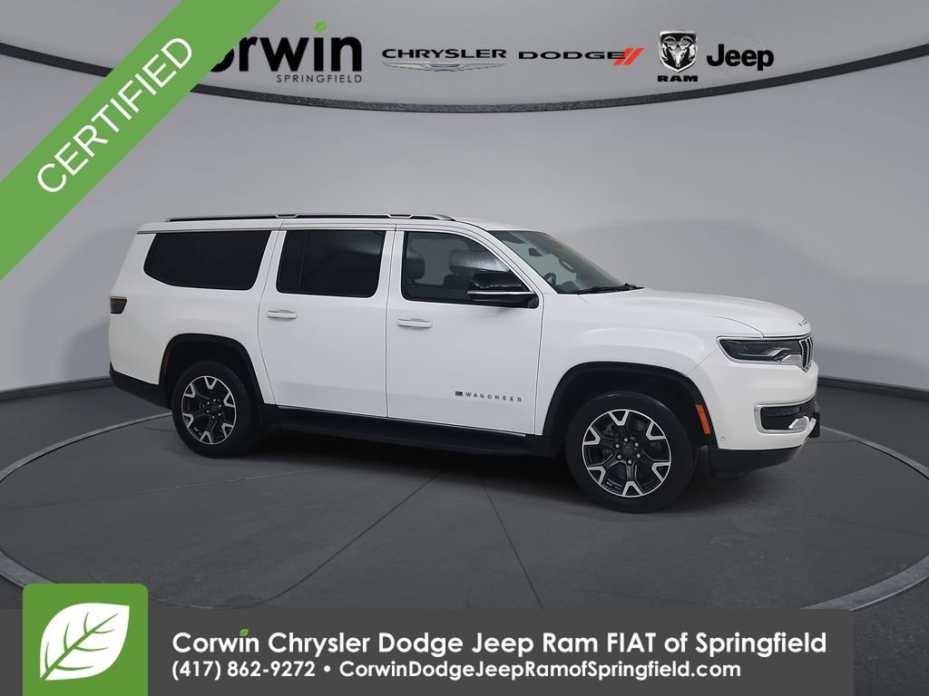 Certified 2024 Jeep Wagoneer L Series III w/ Flexible Seating Group image 1
