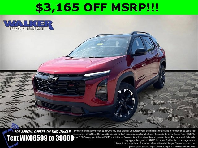 New 2026 Chevrolet Equinox RS w/ Convenience Package III