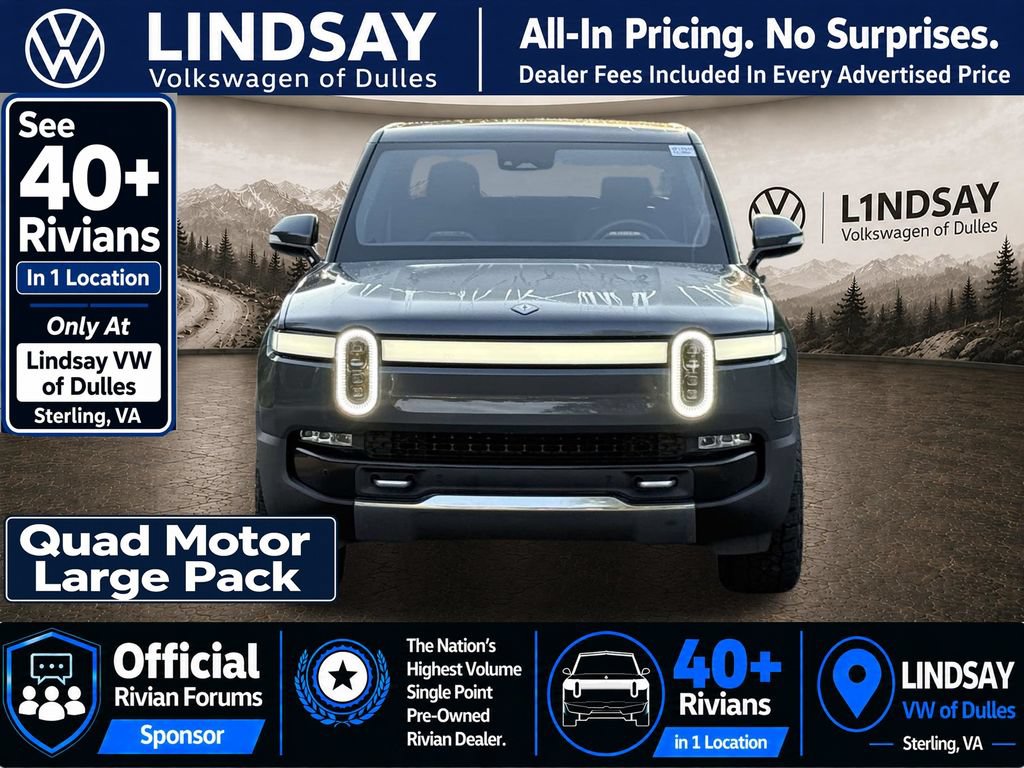 Used 2023 Rivian R1T Adventure Quad AWD/4WD image 3