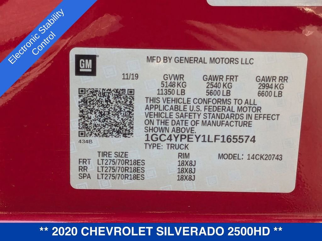 Used 2020 Chevrolet Silverado 2500 LTZ w/ LTZ Plus Package image 43