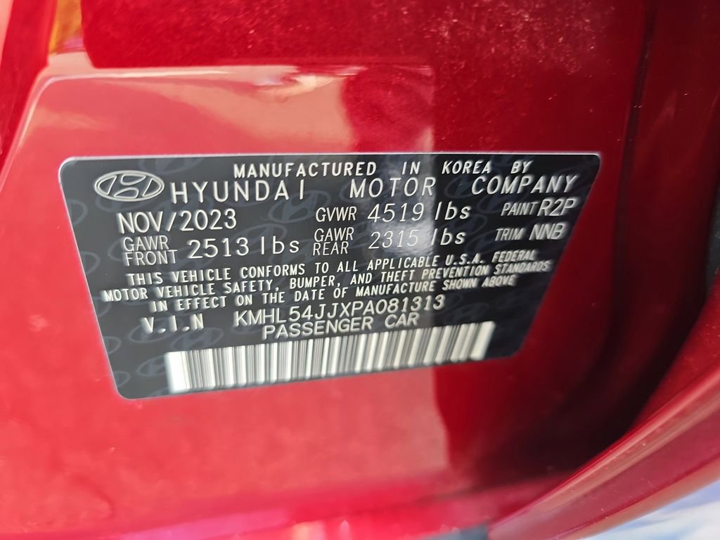 New 2023 Hyundai Sonata Limited w/ Cargo Package image 34