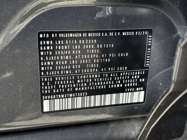 New 2026 Volkswagen Tiguan SE R-Line AWD/4WD image 34