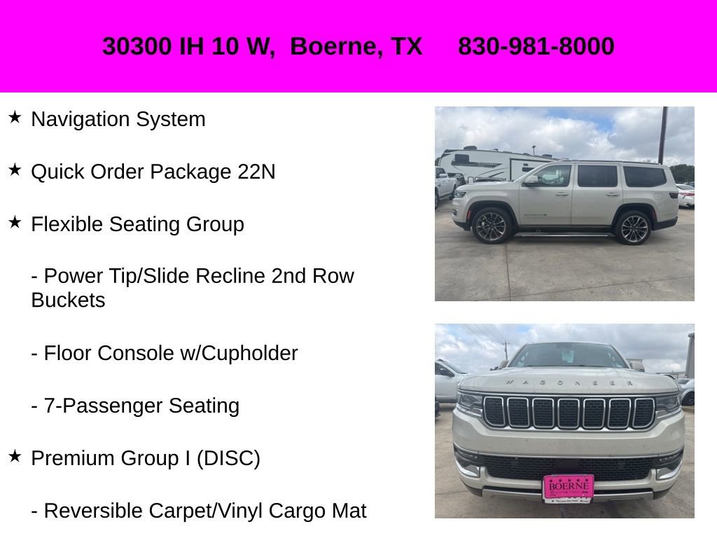 Used 2022 Jeep Wagoneer Series III w/ Premium Group I image 10