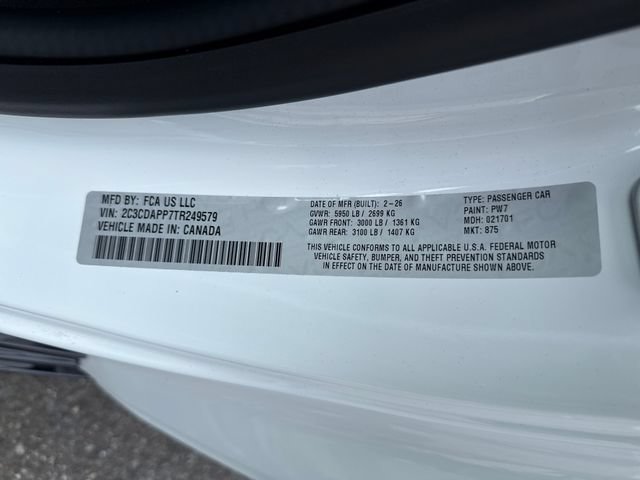 New 2026 Dodge Charger R/T w/ Blacktop Package AWD/4WD image 16