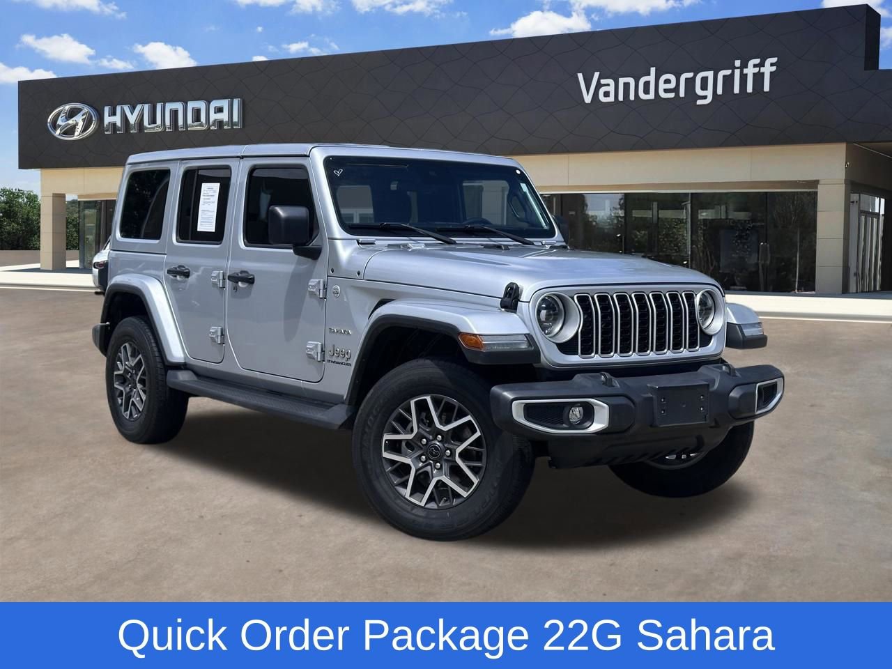 Used 2024 Jeep Wrangler Unlimited Sahara AWD/4WD image 1