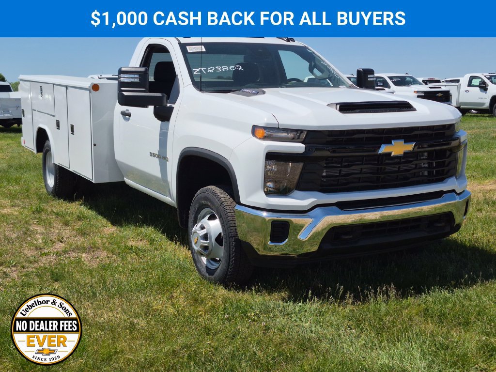 New 2025 Chevrolet Silverado 3500 W/T w/ WT Convenience Package RWD 360° Tour