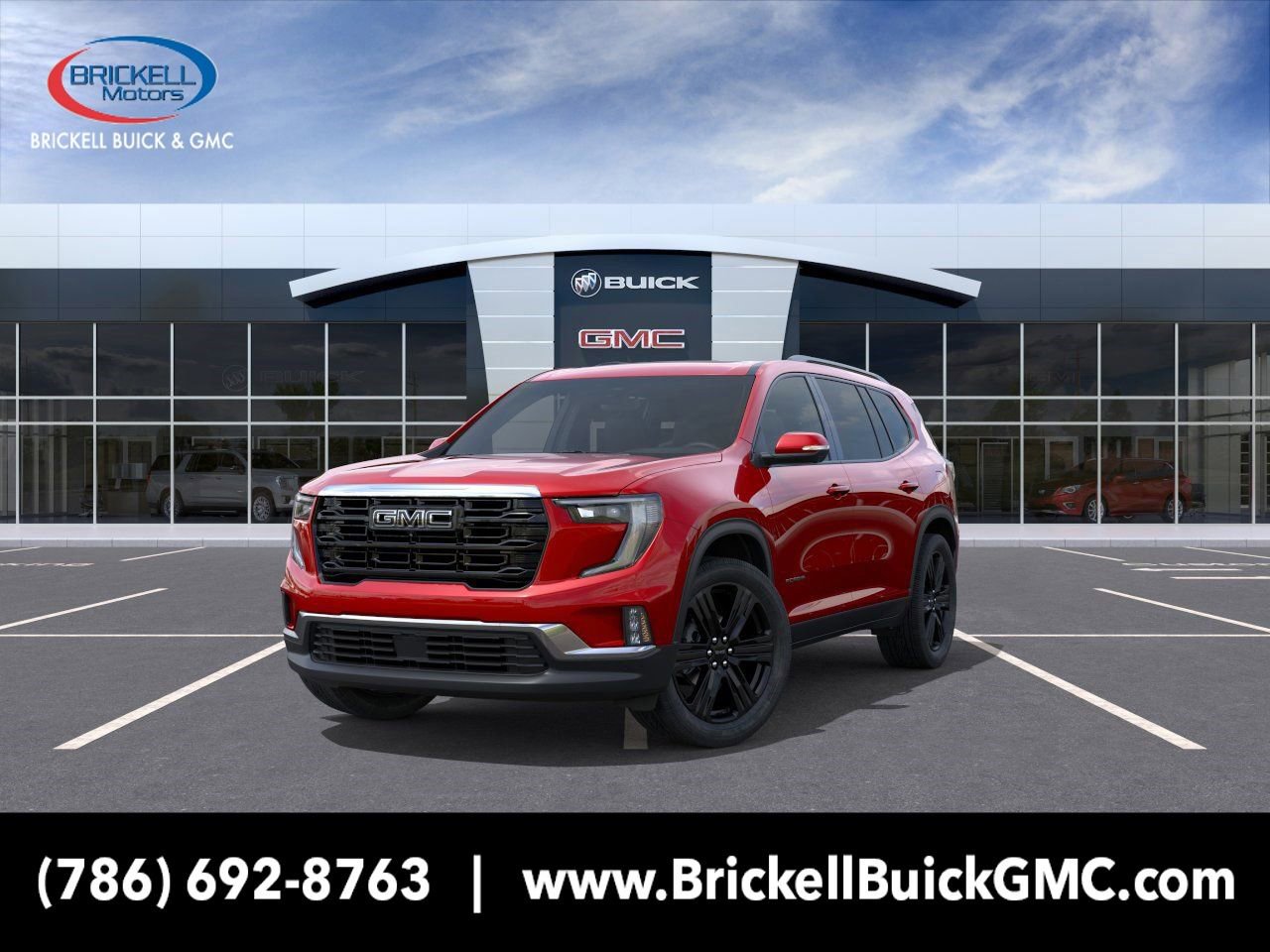 New 2026 GMC Acadia Elevation w/ Black Edition FWD image 8