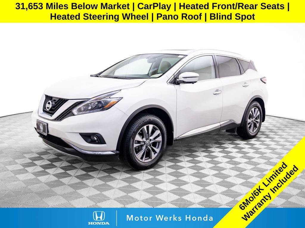 Used 2018 Nissan Murano SL w/ Moonroof Package