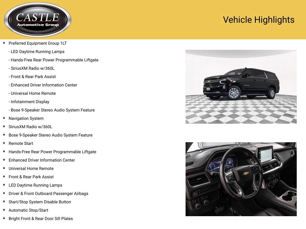 Used 2022 Chevrolet Suburban LT AWD/4WD image 8