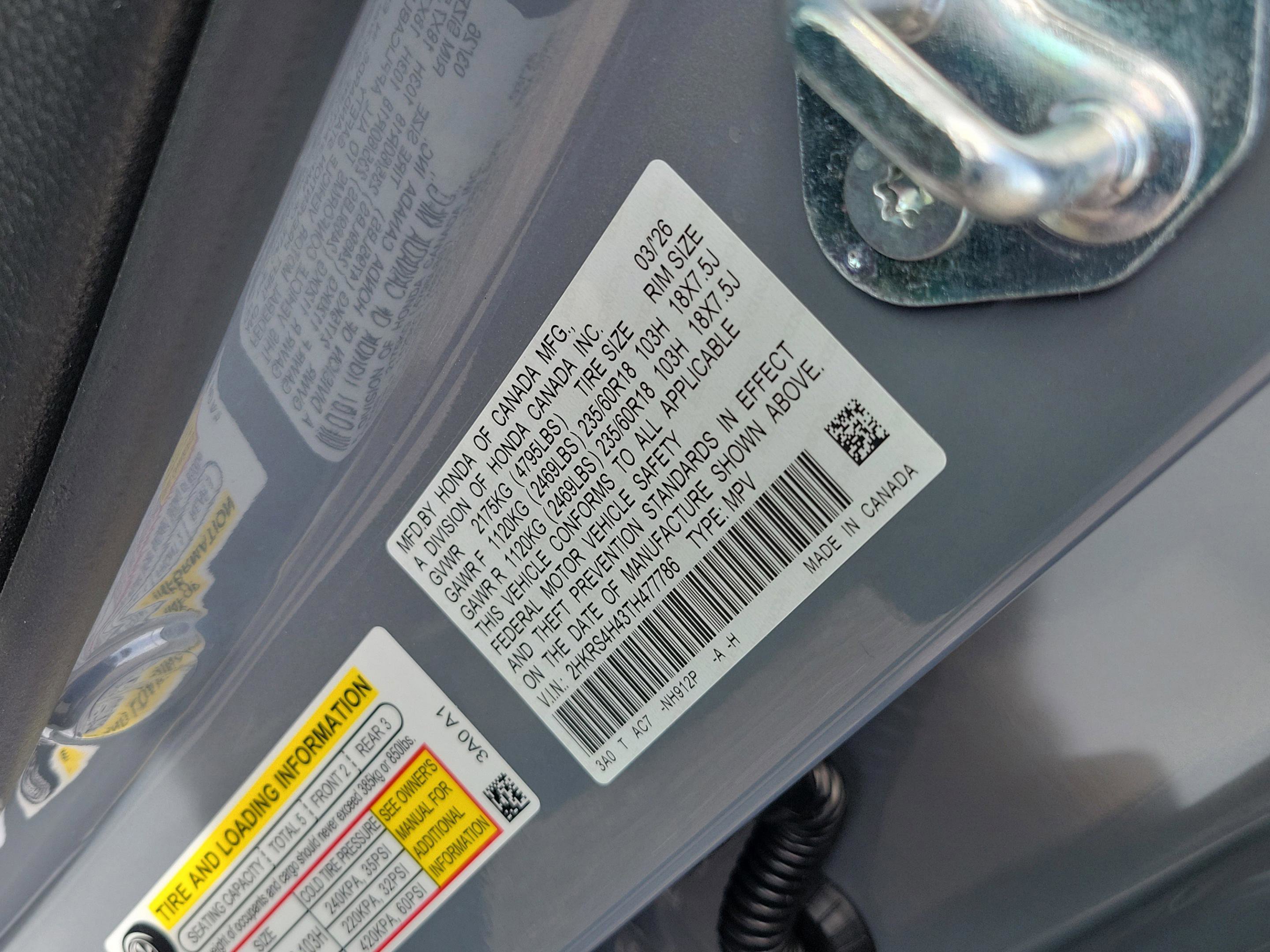 New 2026 Honda CR-V EX image 33